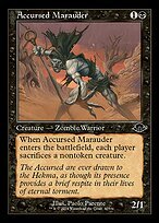 Glossy Finish Modern Horizons 3 Accursed Marauder ( #405 )