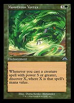 Glossy Finish Modern Horizons 3 Monstrous Vortex ( #427 )