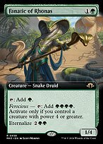 Glossy Finish Modern Horizons 3 Fanatic of Rhonas ( #458 )