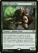 Glossy Finish Midnight Hunt Commander Sigardian Zealot ( #29 )
