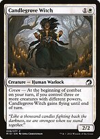 Glossy Finish Innistrad: Midnight Hunt Candlegrove Witch ( #8 )
