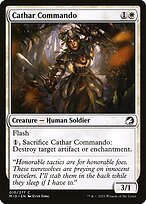 Glossy Finish Innistrad: Midnight Hunt Cathar Commando ( #10 )