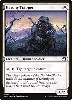 Glossy Finish Innistrad: Midnight Hunt Gavony Trapper ( #22 )