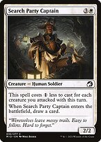 Glossy Finish Innistrad: Midnight Hunt Search Party Captain ( #32 )