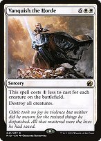 Glossy Finish Innistrad: Midnight Hunt Vanquish the Horde ( #41 )