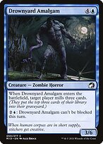 Glossy Finish Innistrad: Midnight Hunt Drownyard Amalgam ( #50 )