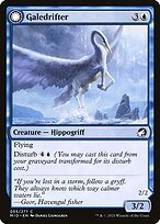 Glossy Finish Innistrad: Midnight Hunt Galedrifter // Waildrifter ( #55 )