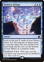 Glossy Finish Innistrad: Midnight Hunt Memory Deluge ( #62 )