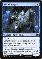Glossy Finish Innistrad: Midnight Hunt Patrician Geist ( #69 )