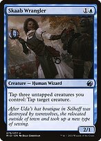 Glossy Finish Innistrad: Midnight Hunt Skaab Wrangler ( #75 )