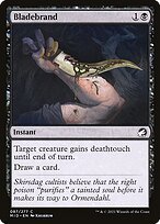 Glossy Finish Innistrad: Midnight Hunt Bladebrand ( #87 )