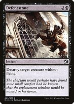 Glossy Finish Innistrad: Midnight Hunt Defenestrate ( #95 )