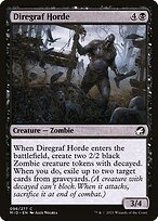 Glossy Finish Innistrad: Midnight Hunt Diregraf Horde ( #96 )