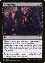 Glossy Finish Innistrad: Midnight Hunt No Way Out ( #116 )