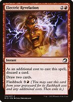 Glossy Finish Innistrad: Midnight Hunt Electric Revelation ( #135 )