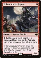 Glossy Finish Innistrad: Midnight Hunt Falkenrath Pit Fighter ( #137 )