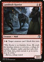Glossy Finish Innistrad: Midnight Hunt Lambholt Harrier ( #145 )