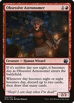 Glossy Finish Innistrad: Midnight Hunt Obsessive Astronomer ( #152 )
