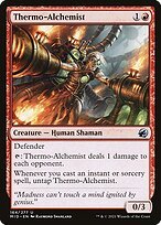 Glossy Finish Innistrad: Midnight Hunt Thermo-Alchemist ( #164 )