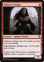 Glossy Finish Innistrad: Midnight Hunt Voldaren Stinger ( #167 )