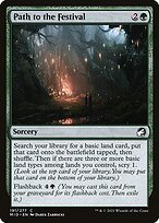 Glossy Finish Innistrad: Midnight Hunt Path to the Festival ( #191 )