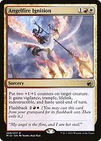 Glossy Finish Innistrad: Midnight Hunt Angelfire Ignition ( #209 )