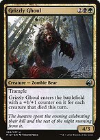 Glossy Finish Innistrad: Midnight Hunt Grizzly Ghoul ( #226 )