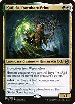 Glossy Finish Innistrad: Midnight Hunt Katilda, Dawnhart Prime ( #230 )