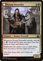 Glossy Finish Innistrad: Midnight Hunt Kessig Naturalist // Lord of the Ulvenwald ( #231 )