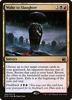 Glossy Finish Innistrad: Midnight Hunt Wake to Slaughter ( #250 )