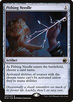 Glossy Finish Innistrad: Midnight Hunt Pithing Needle ( #257 )