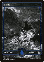 Glossy Finish Innistrad: Midnight Hunt Island ( #270 )