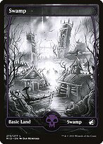Glossy Finish Innistrad: Midnight Hunt Swamp ( #273 )
