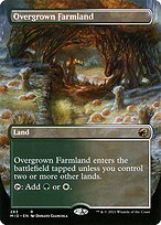 Glossy Finish Innistrad: Midnight Hunt Overgrown Farmland ( #283 )