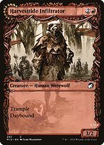 Glossy Finish Innistrad: Midnight Hunt Harvesttide Infiltrator // Harvesttide Assailant ( #293 )
