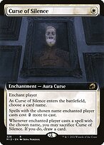 Glossy Finish Innistrad: Midnight Hunt Curse of Silence ( #326 )