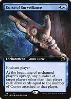Glossy Finish Innistrad: Midnight Hunt Curse of Surveillance ( #334 )