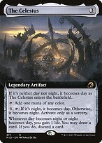 Glossy Finish Innistrad: Midnight Hunt The Celestus ( #377 )