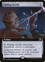 Glossy Finish Innistrad: Midnight Hunt Pithing Needle ( #378 )