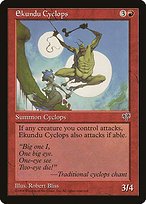 Glossy Finish Mirage Ekundu Cyclops ( #171 )