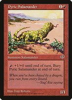 Glossy Finish Mirage Pyric Salamander ( #187 )