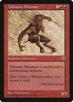 Glossy Finish Mirage Talruum Minotaur ( #196 )