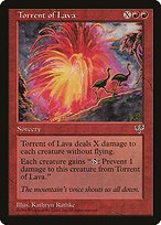 Glossy Finish Mirage Torrent of Lava ( #199 )