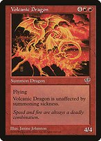 Glossy Finish Mirage Volcanic Dragon ( #201 )