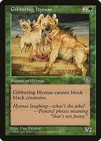 Glossy Finish Mirage Gibbering Hyenas ( #219 )