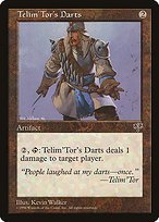 Glossy Finish Mirage Telim'Tor's Darts ( #321 )