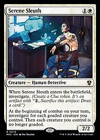 Glossy Finish Murders at Karlov Manor Commander Serene Sleuth ( #14 )