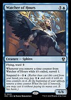 Glossy Finish Murders at Karlov Manor Commander Watcher of Hours ( #25 )