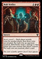 Glossy Finish Murders at Karlov Manor Commander Mob Verdict ( #33 )