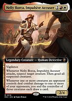 Glossy Finish Murders at Karlov Manor Commander Nelly Borca, Impulsive Accuser ( #318 )
